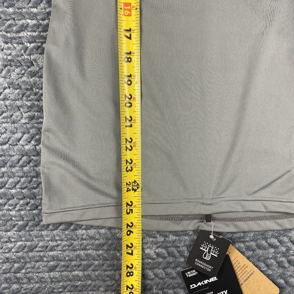 Dakine Shirt Men M Gray Heavy Duty Snug Fit Short UPF50 Boardshort Connector NEW - Picture 6 of 10